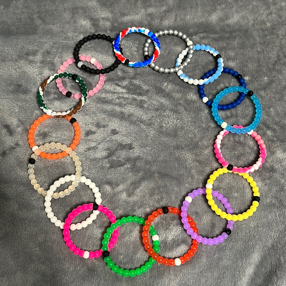 Group of 17 Locai bracelets